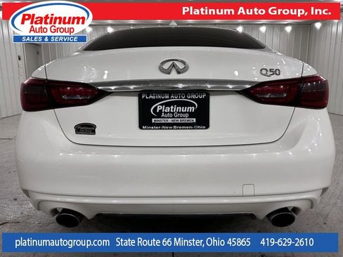 Used 2020 INFINITI Q50 Luxe w/ Cargo Package image 53