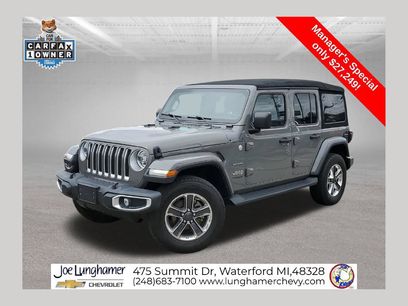Used 2022 Jeep Wrangler Unlimited Sahara w/ LED Lighting Group