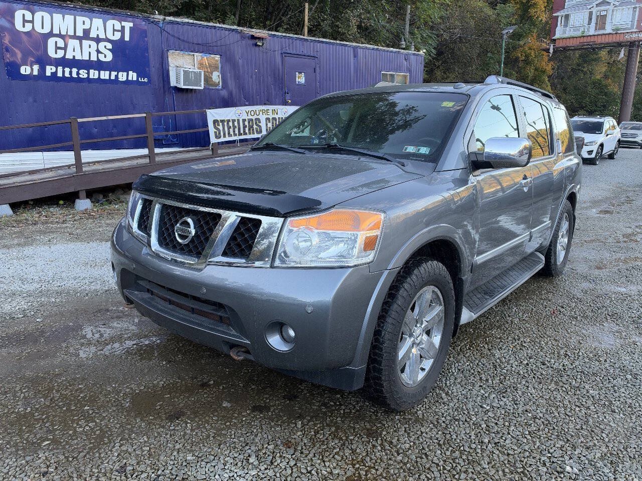 Used 2014 Nissan Armada Platinum w/ 2nd Row Captain Seat Package AWD/4WD image 4