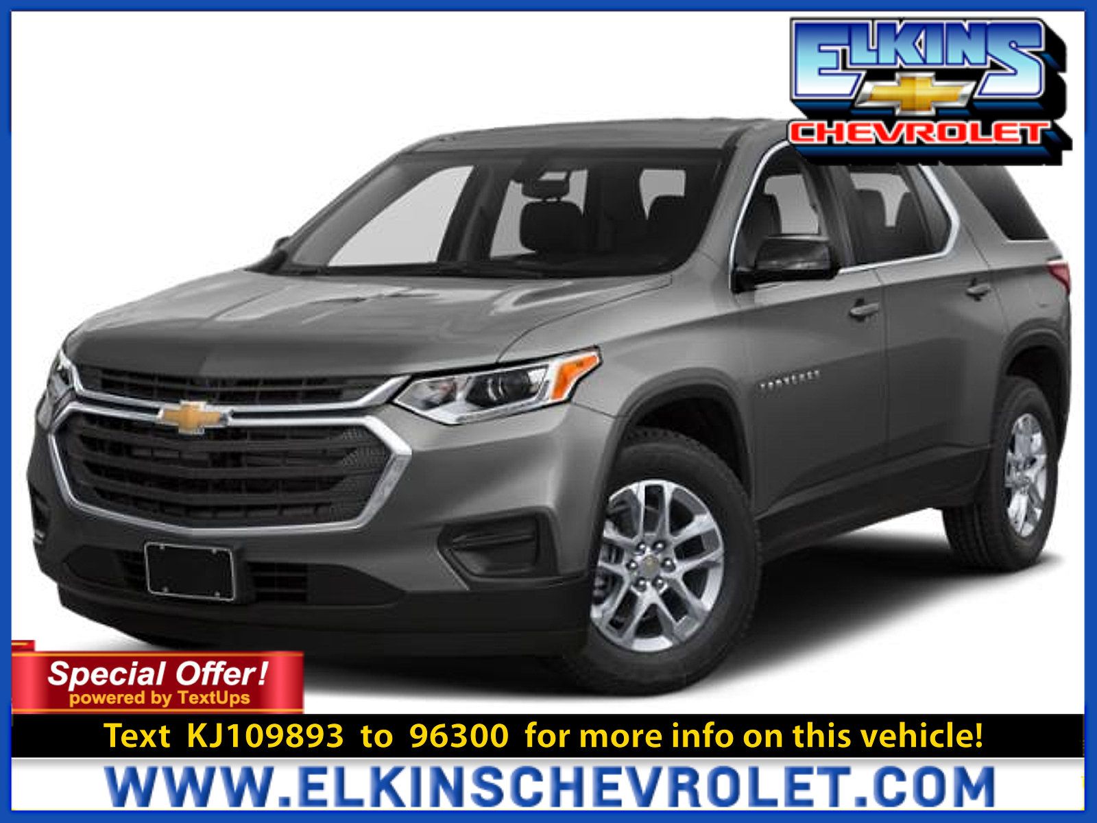 Used 2019 Chevrolet Traverse LS w/ LPO, Floor Liner Package AWD/4WD image 1