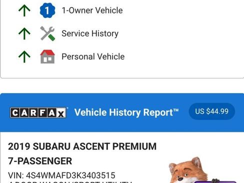 Used 2019 Subaru Ascent Premium image 5