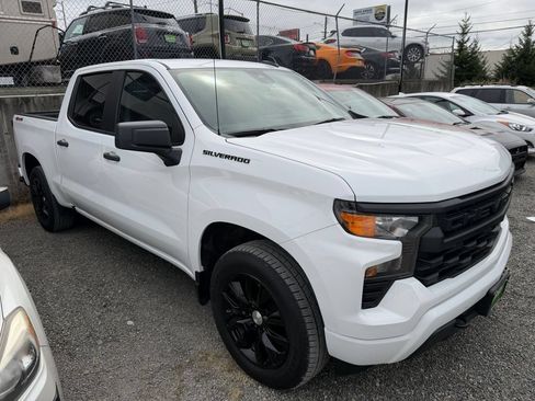 Used 2024 Chevrolet Silverado 1500 Custom w/ LPO, Dark Essentials Package AWD/4WD image 2