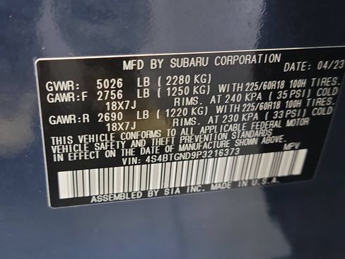 Used 2023 Subaru Outback Limited XT AWD/4WD image 33
