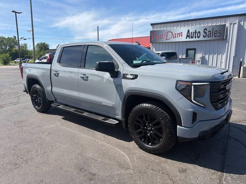 Used 2024 GMC Sierra 1500 Elevation w/ LPO, Elevation Black Package AWD/4WD image 1