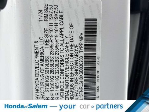 Used 2025 Honda Odyssey Touring image 21