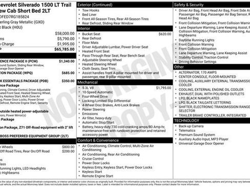 Certified 2024 Chevrolet Silverado 1500 LT Trail Boss w/ Convenience Package II AWD/4WD image 6