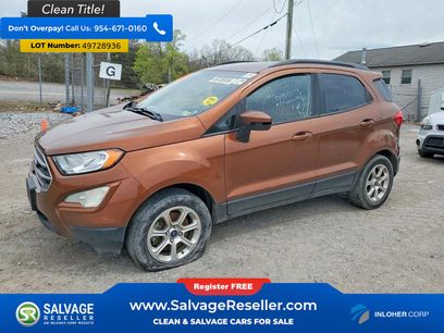Used 2019 Ford EcoSport SE w/ SE Convenience Package