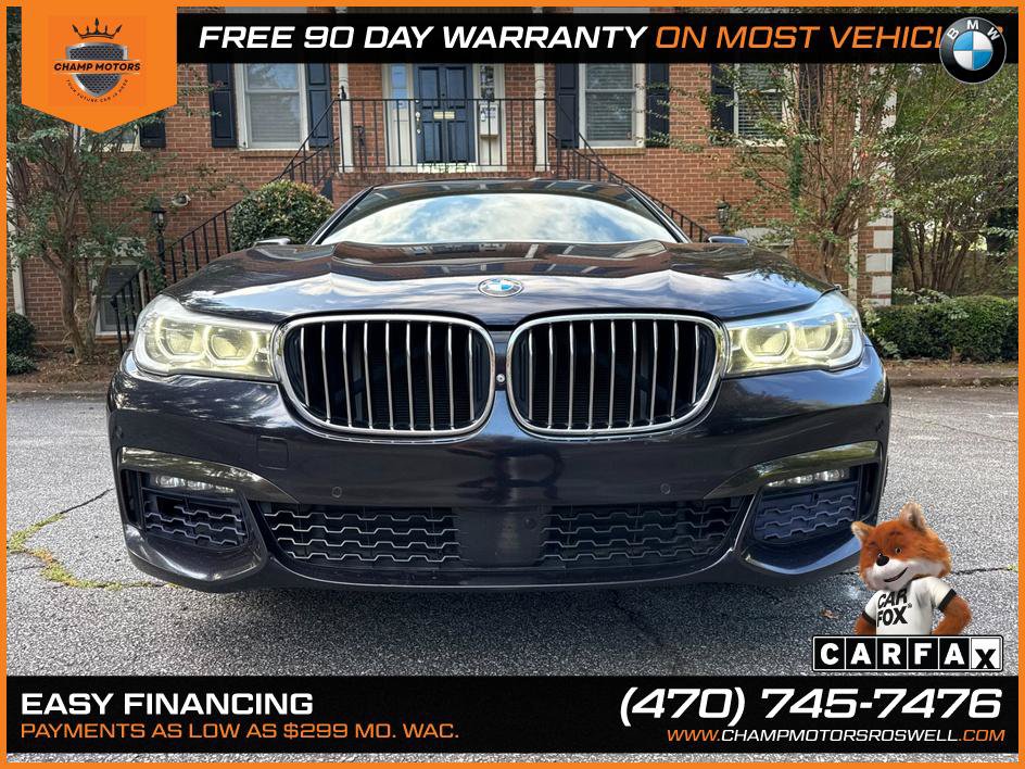 Used 2016 BMW 740i w/ Luxury Rear Seating Package RWD image 4