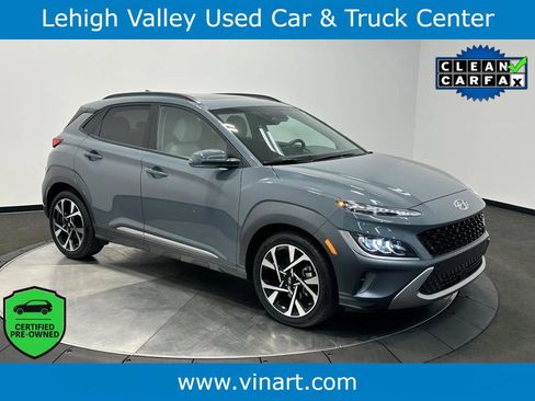 Certified 2022 Hyundai Kona Limited w/ Cargo Package AWD/4WD image 1