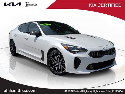 Certified 2022 Kia Stinger GT-Line w/ Sun & Sound Package RWD image 1