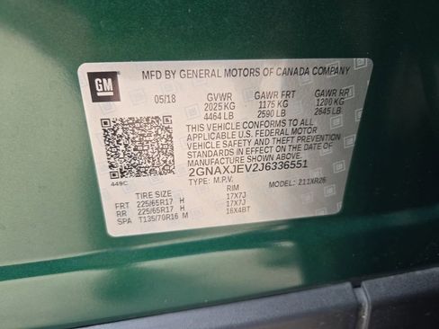 Used 2018 Chevrolet Equinox LT image 36