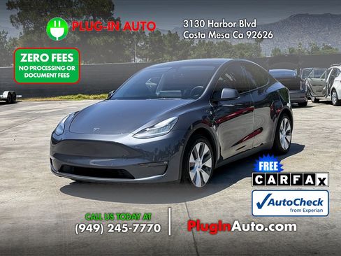 Used 2021 Tesla Model Y Long Range AWD/4WD image 1
