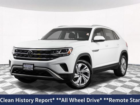 Used 2020 Volkswagen Atlas Cross Sport SEL w/ Cross Sport MDO Package AWD/4WD image 2