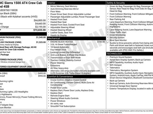 Used 2025 GMC Sierra 1500 AT4 w/ AT4 Premium Package AWD/4WD image 37