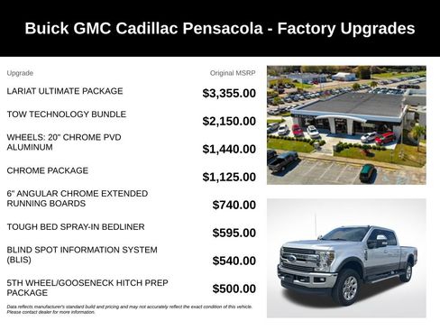 Used 2019 Ford F350 Lariat w/ Lariat Ultimate Package AWD/4WD image 4