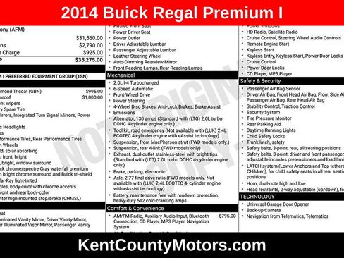 Used 2014 Buick Regal Premium image 1