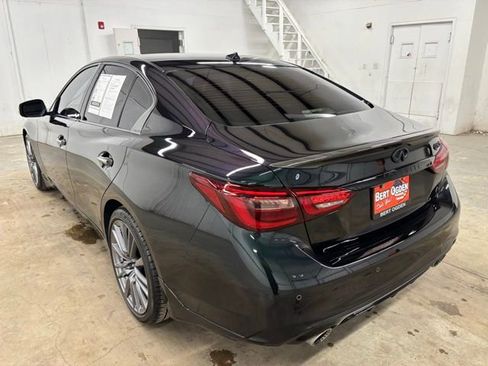 Used 2024 INFINITI Q50 Red Sport 400 w/ Black Opal Edition RWD image 5