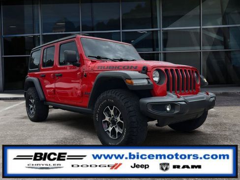 Used 2021 Jeep Wrangler Unlimited Rubicon AWD/4WD image 1