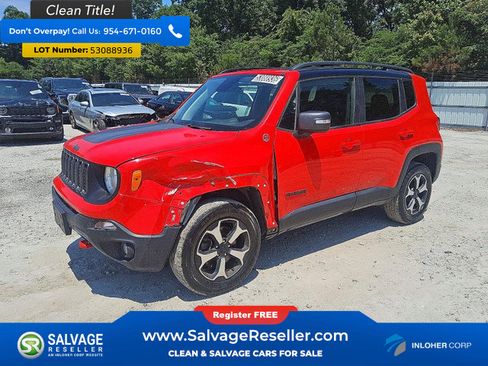 Used 2020 Jeep Renegade Trailhawk w/ Cold Weather Group AWD/4WD image 1