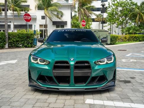 Used 2021 BMW M4 Coupe w/ Executive Package RWD image 4