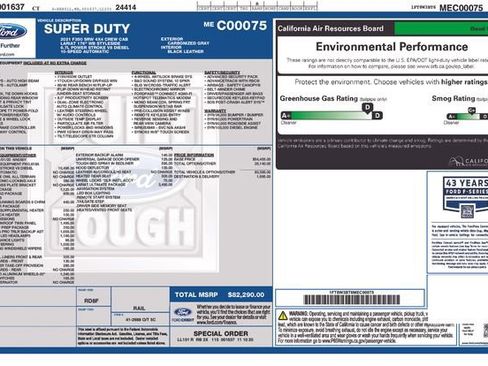 Certified 2021 Ford F350 Lariat w/ Chrome Package image 32