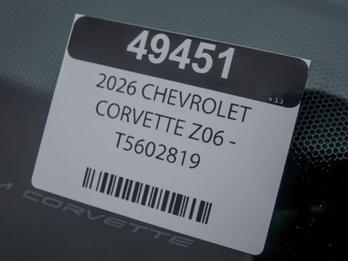 New 2026 Chevrolet Corvette Z06 image 26