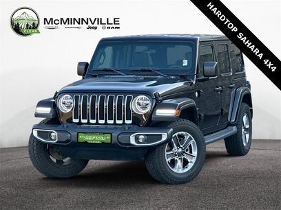 Used 2020 Jeep Wrangler Unlimited Sahara w/ LED Lighting Group