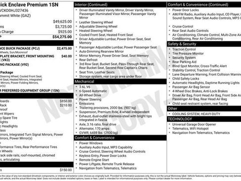 Used 2017 Buick Enclave Premium w/ Experience Buick Package image 8