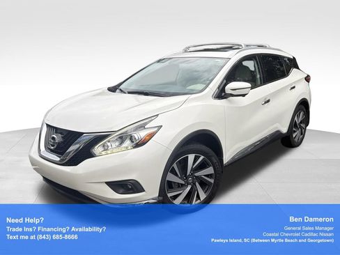 Used 2018 Nissan Murano Platinum w/ Cargo Package FWD image 1