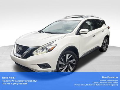 Used 2018 Nissan Murano Platinum w/ Cargo Package