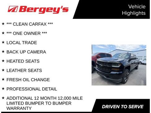 Used 2018 Chevrolet Silverado 1500 Custom w/ Custom Value Package AWD/4WD image 4
