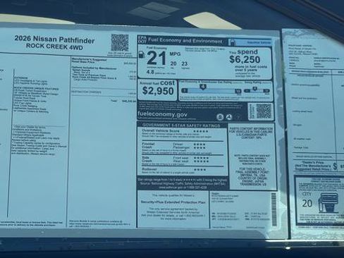 New 2026 Nissan Pathfinder Rock Creek AWD/4WD image 12