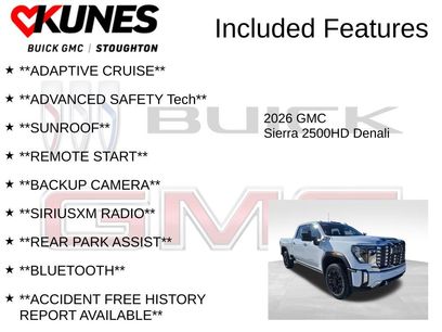 New 2026 GMC Sierra 2500 Denali w/ Denali Reserve Package