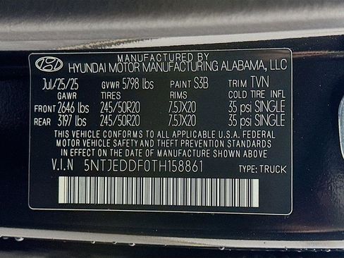 New 2026 Hyundai Santa Cruz Limited AWD/4WD image 24