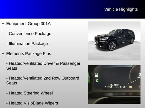 Used 2020 Lincoln Aviator Grand Touring w/ Equipment Group 301A image 12