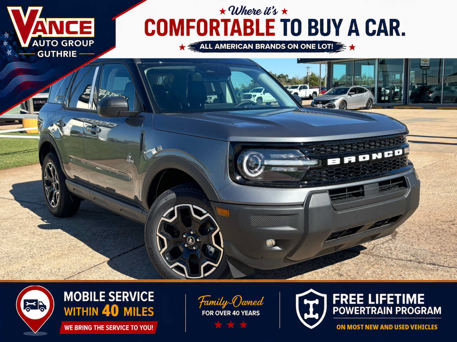 New 2026 Ford Bronco Sport Outer Banks AWD/4WD image 1