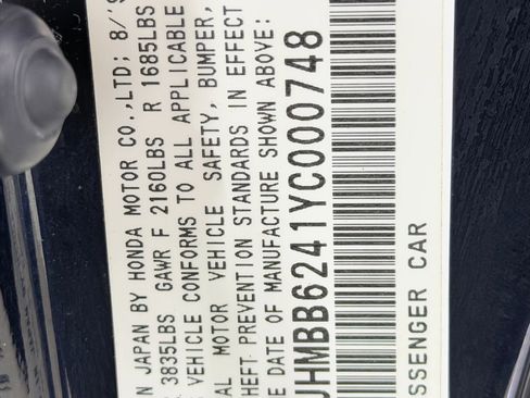 Used 2000 Honda Prelude image 34