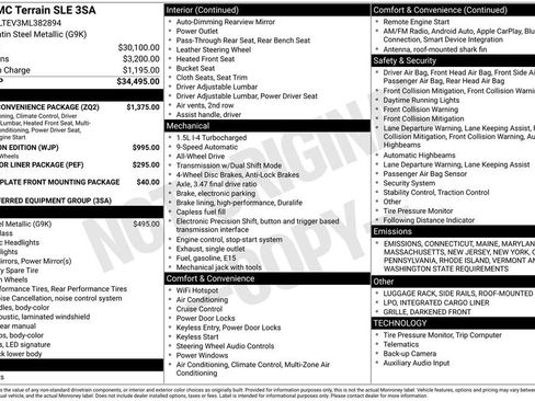 Used 2021 GMC Terrain SLE w/ Driver Convenience Package image 40