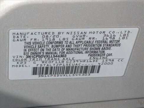 Used 2020 Nissan Kicks SR FWD image 24