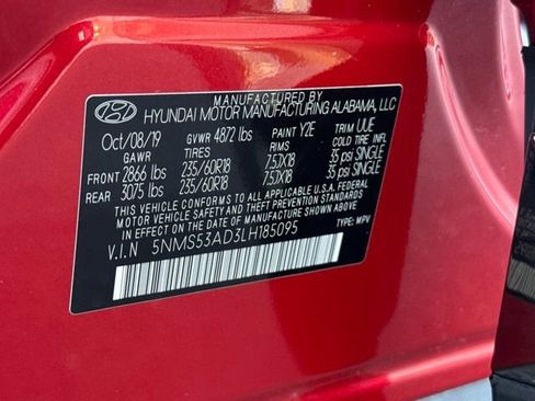 Used 2020 Hyundai Santa Fe Limited image 30