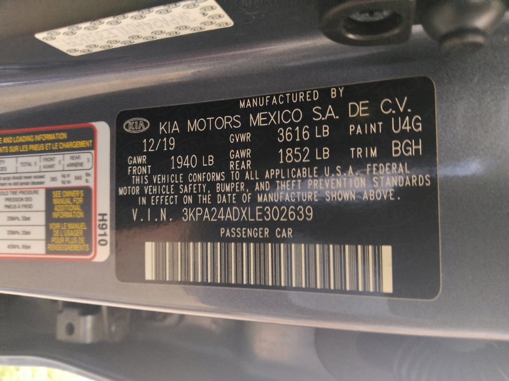 Used 2020 Kia Rio S FWD image 33