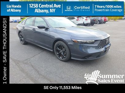 Certified 2025 Honda Accord SE