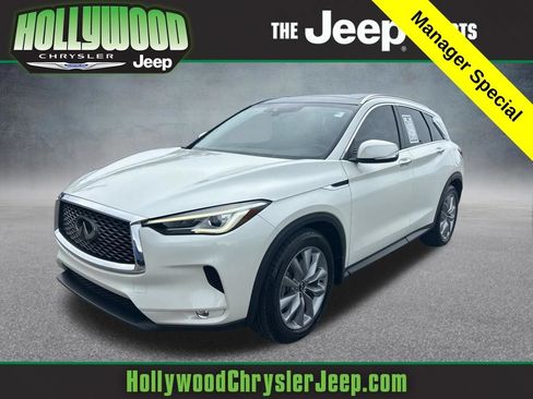 Used 2021 INFINITI QX50 Luxe FWD image 1