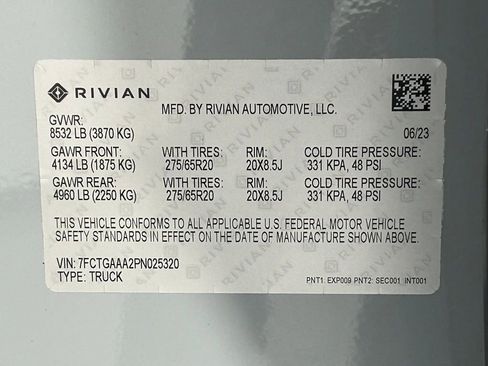 Used 2023 Rivian R1T Adventure image 35