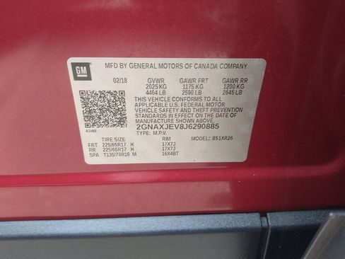 Used 2018 Chevrolet Equinox LT FWD image 33