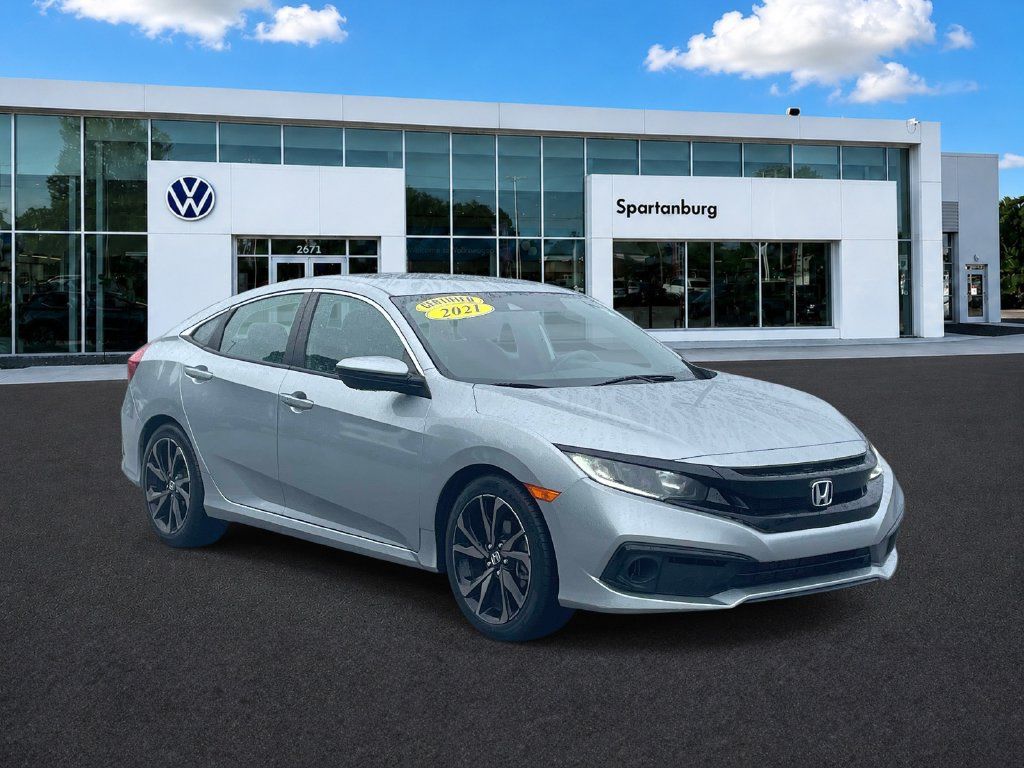 Used 2021 Honda Civic Sport image 1