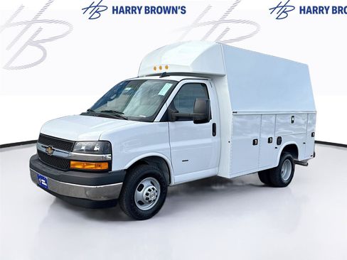 New 2025 Chevrolet Express 3500 w/ Power Convenience Package RWD image 1