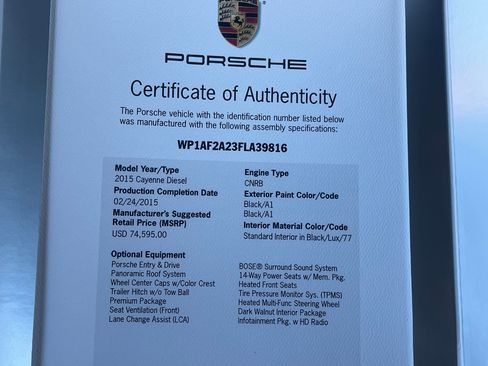 Used 2015 Porsche Cayenne Diesel image 40