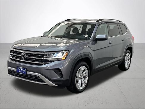 Used 2021 Volkswagen Atlas SE w/ Towing Package AWD/4WD image 2