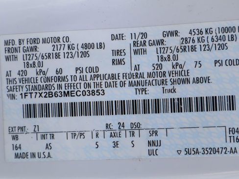 Used 2021 Ford F250 XL w/ STX Appearance Package AWD/4WD image 32